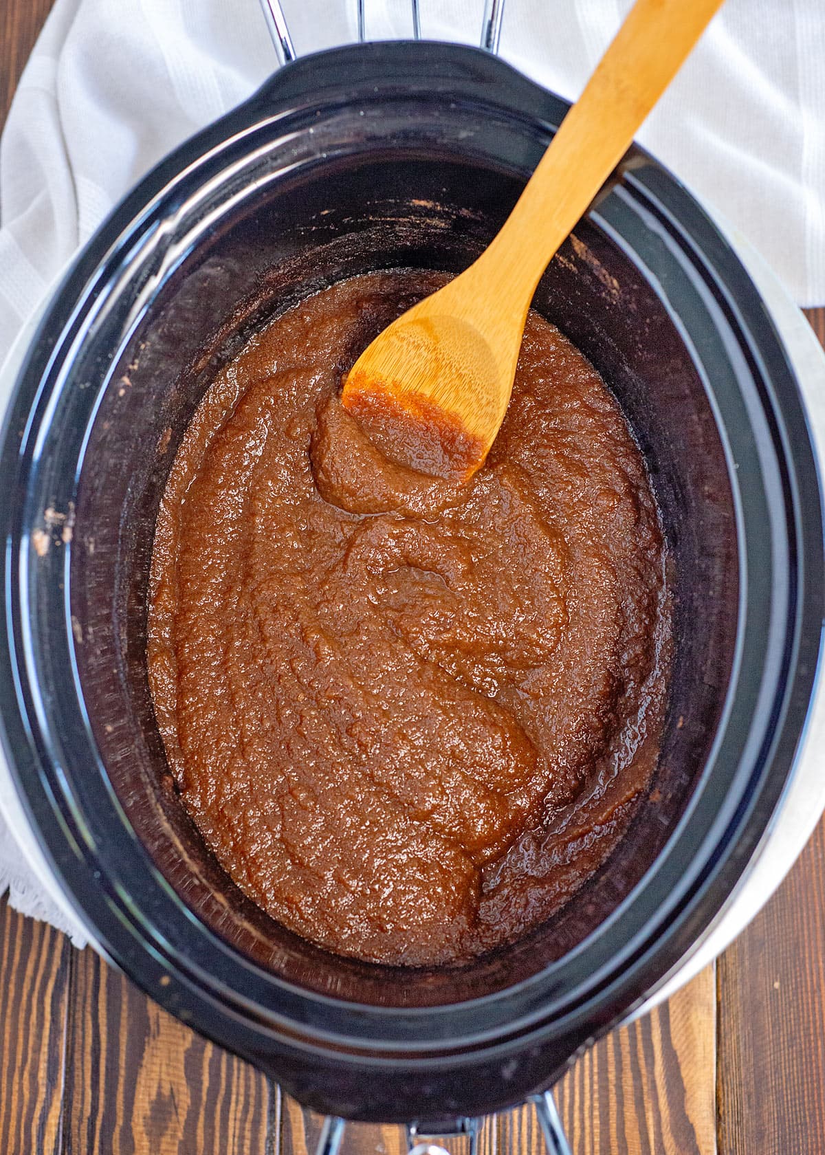 slow cooker apple butter