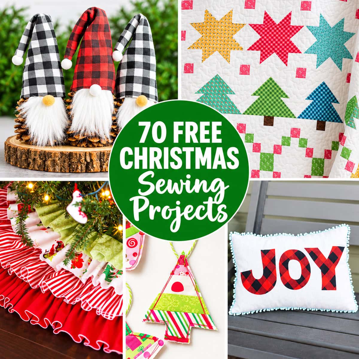 free Christmas sewing projects