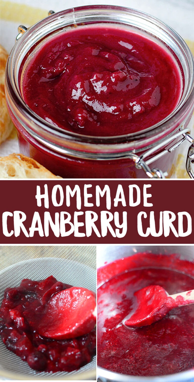 Got Cranberries? This Simple Cranberry Curd Recipe is a Must Make
