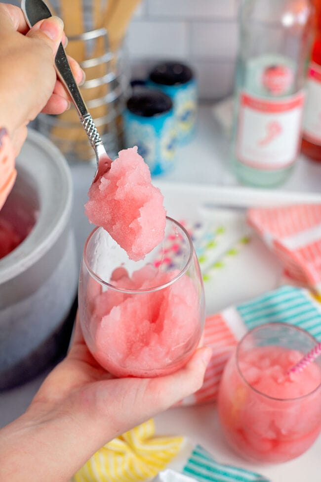 Pink Moscato Wine Slushie The Ultimate Summer Frozen Drink