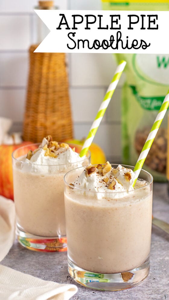 Apple Pie Smoothie Recipe Scattered Thoughts of a Crafty Mom by Jamie