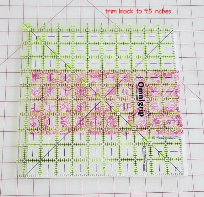 Simple Basket Weave Quilt Pattern (w/ a layer cake) Scattered