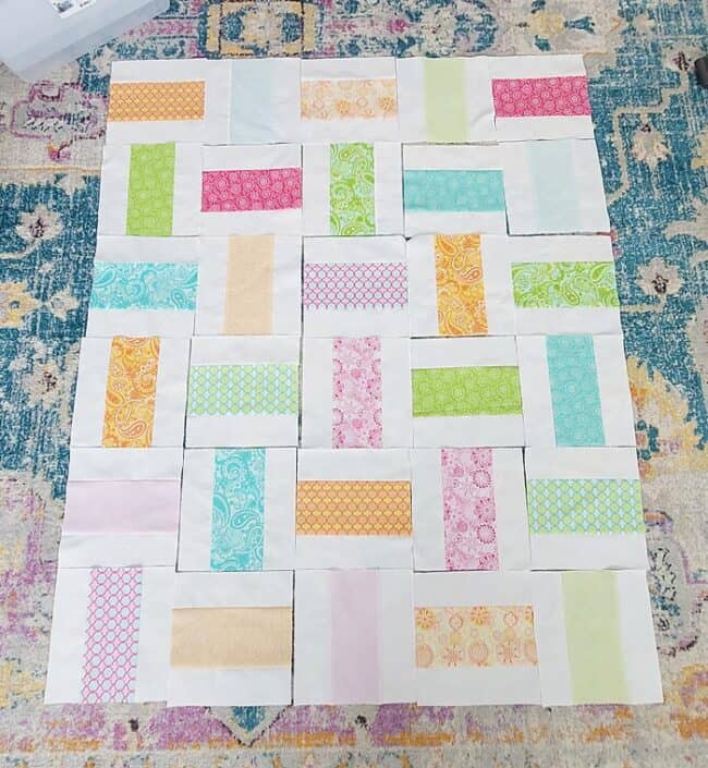 Simple Basket Weave Quilt Pattern (w/ a layer cake) Scattered Thoughts of a Crafty Mom by
