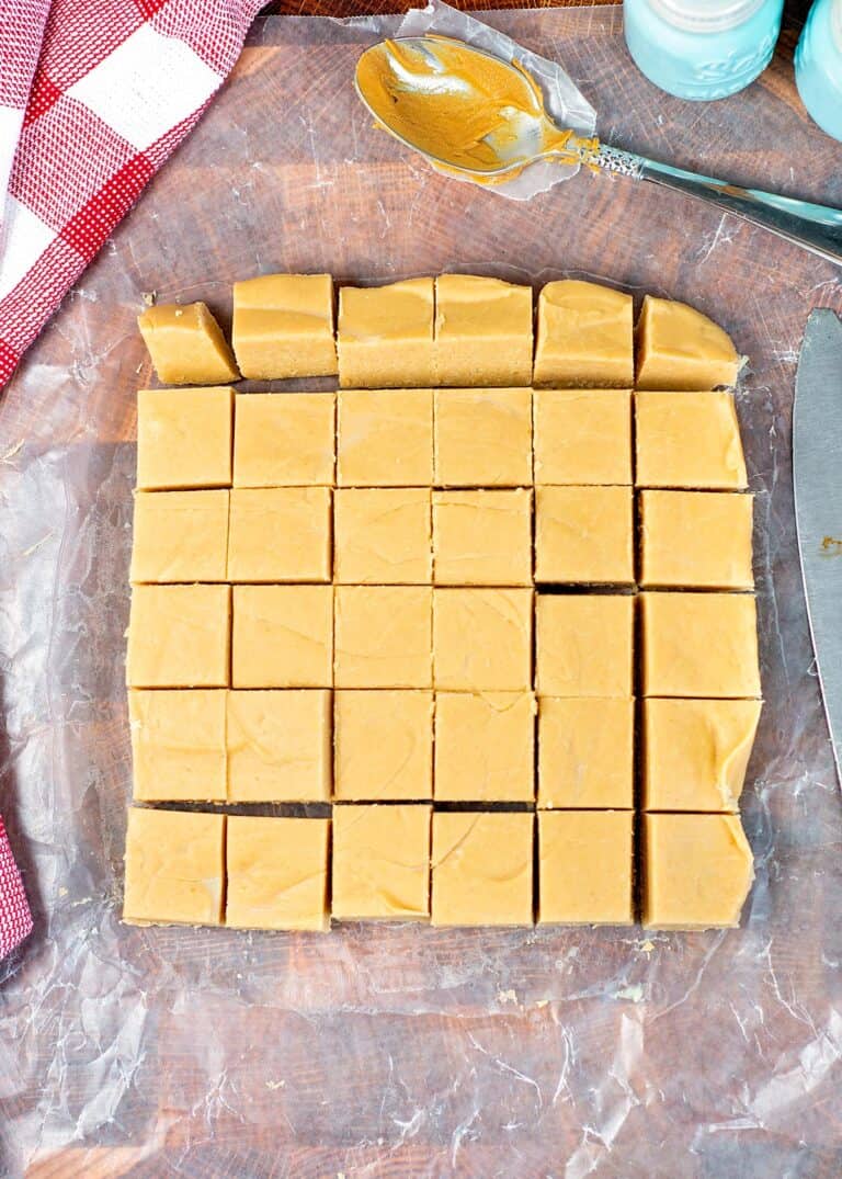 BEST Peanut Butter Fudge Recipe with Sweetened Condensed Milk