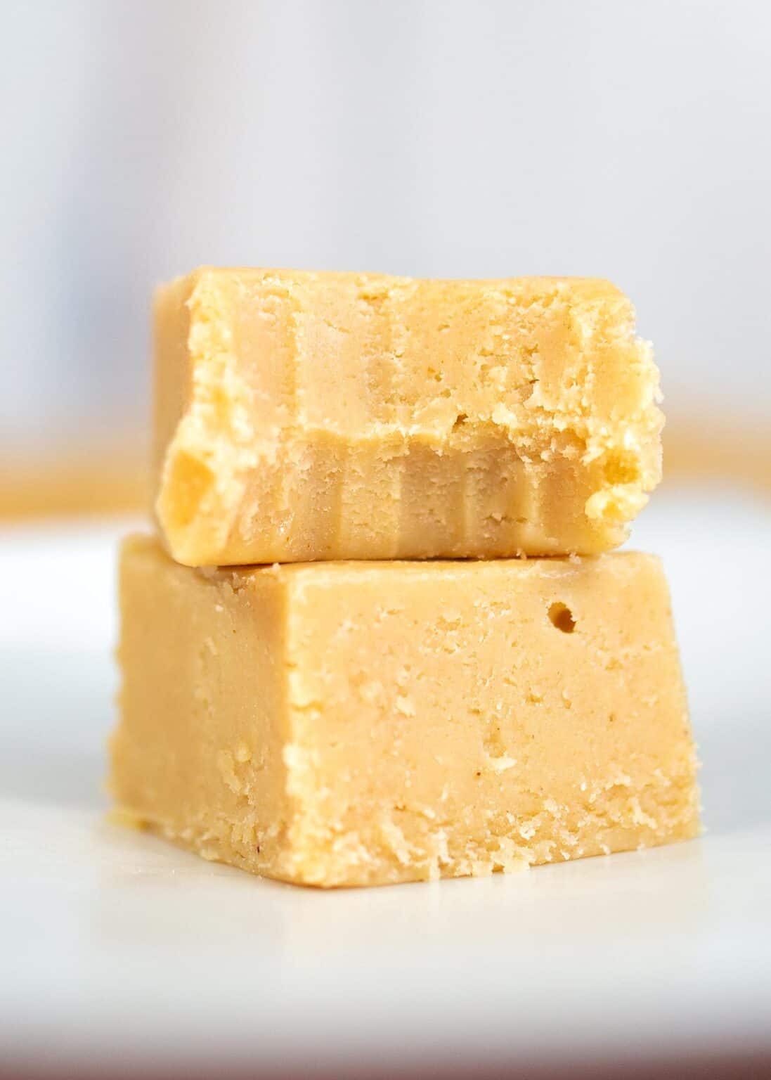 BEST Peanut Butter Fudge Recipe with Sweetened Condensed Milk