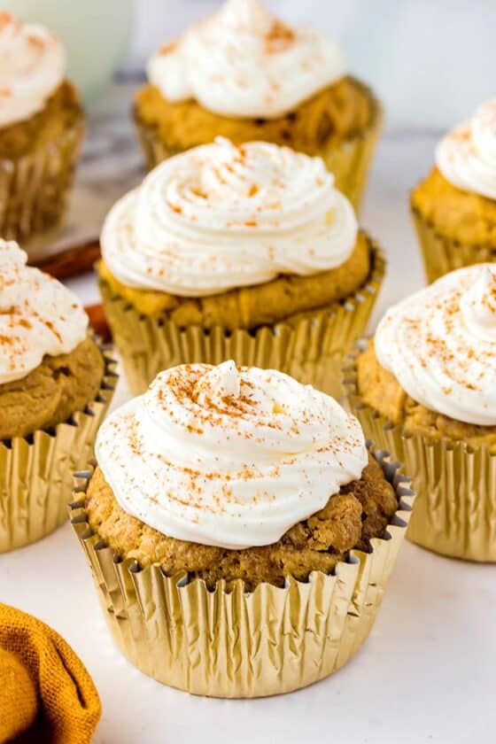 The Best Pumpkin Spice Cupcakes Recipe Perfect for Fall!