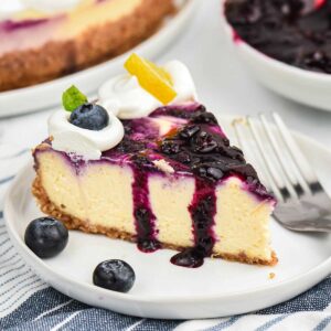 instant pot blueberry cheesecake