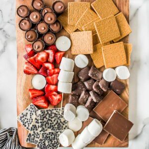 s'mores dessert board