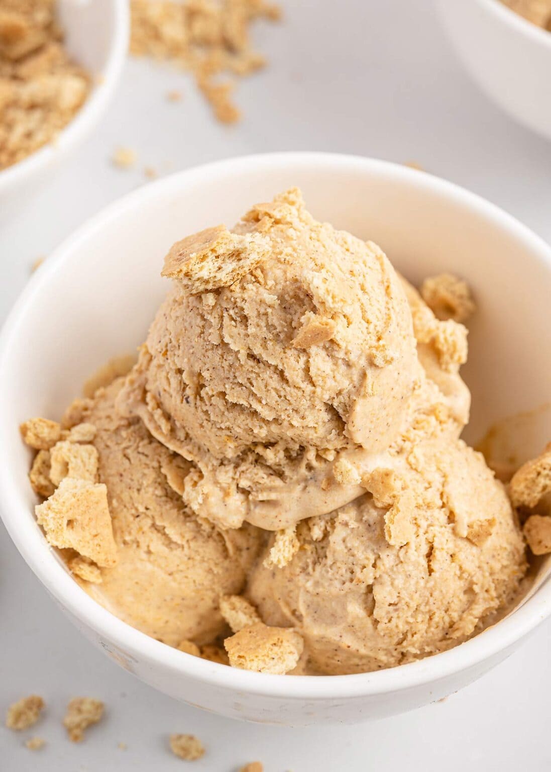 No Churn Pumpkin Ice Cream (or in the ice cream maker)