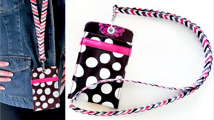 Image for Lanyard and Badge Holder with Pocket