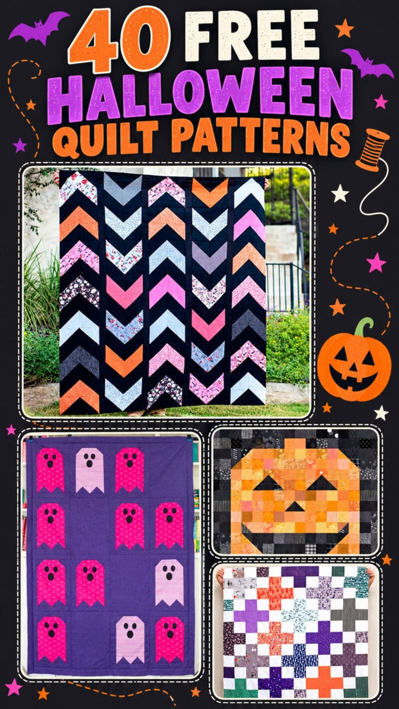 free halloween quilt patterns to sew