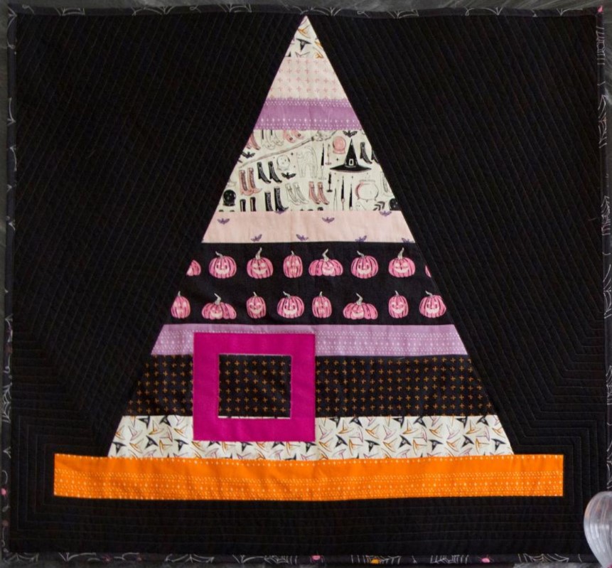 Witch Hat Halloween Quilt Pattern