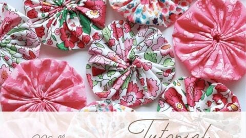Image for Make a Fabric Yo Yo or Suffolk Puff