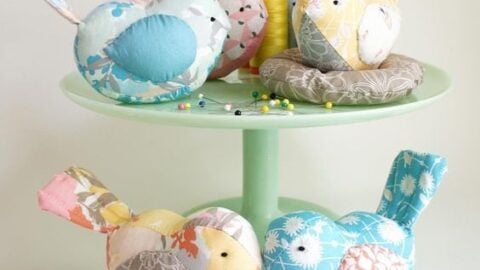 leftover fabric scraps