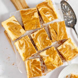 pumpkin cheesecake bars