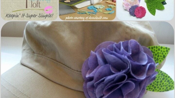 Image for Fabric Flower Brooch