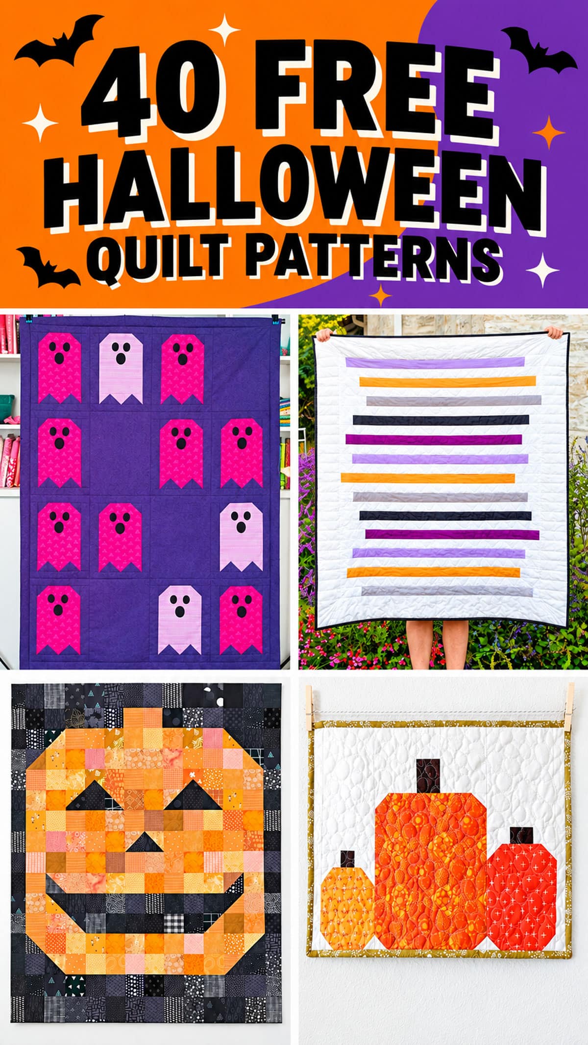 free halloween quilt patterns