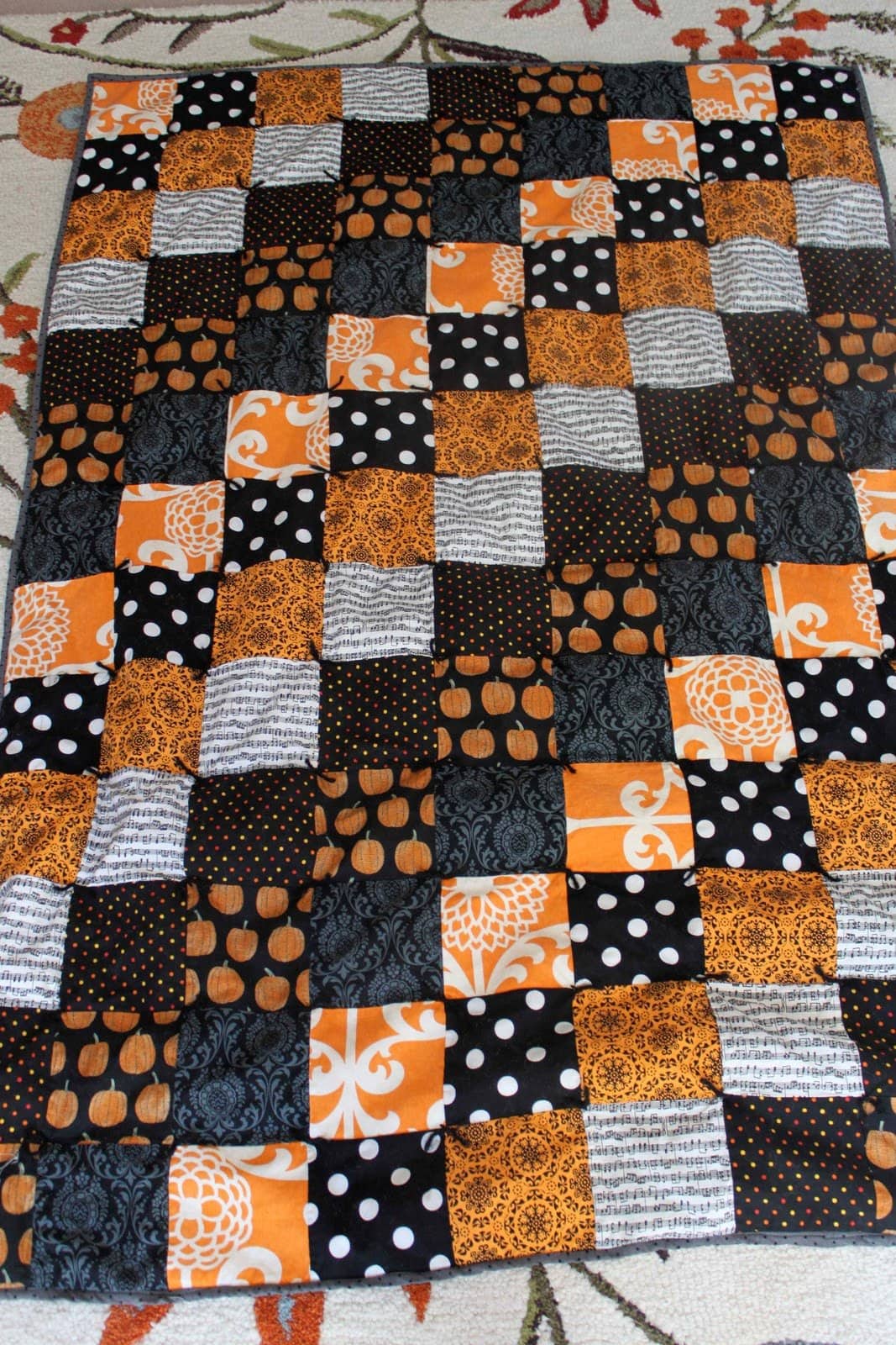 Image for Halloween Quilt: Simple Patchwork