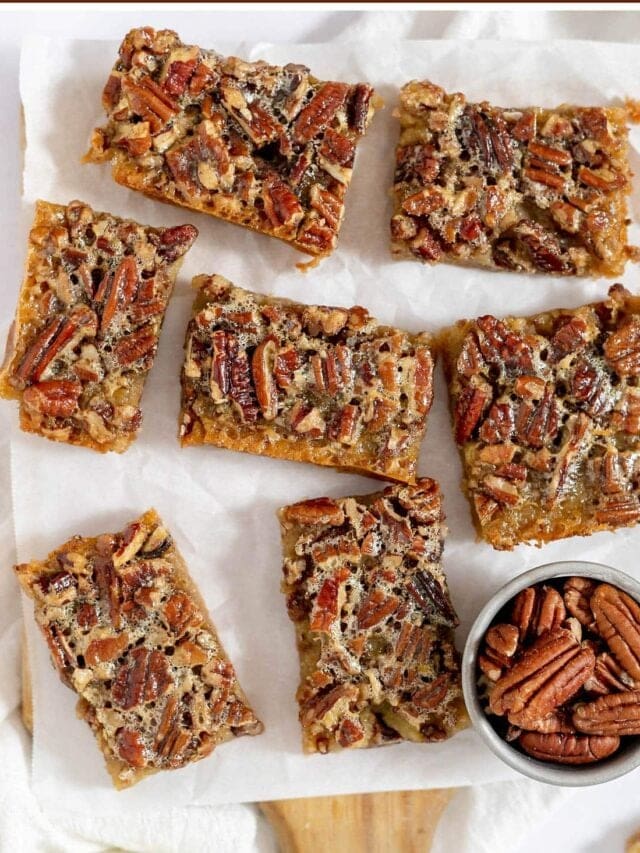 Pecan pie bars