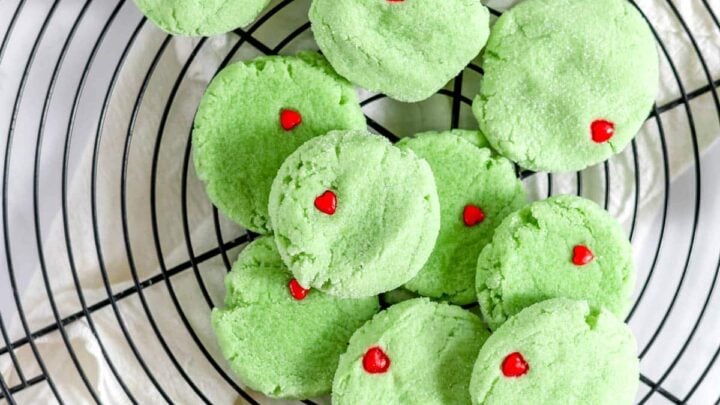 grinch cookies