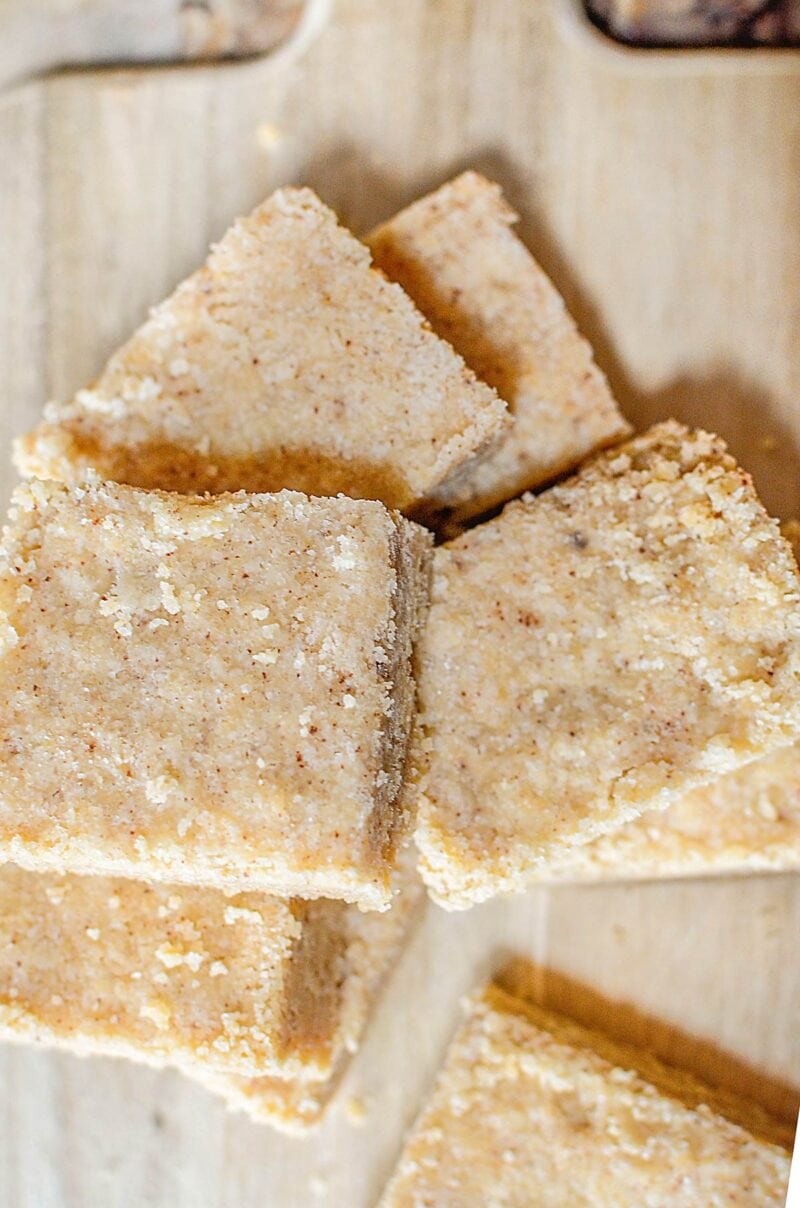 Five Ingredient Browned Butter Shortbread Bars