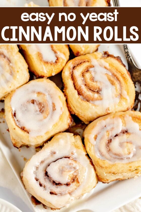 No Yeast Cinnamon Rolls Scattered Thoughts of a Crafty Mom