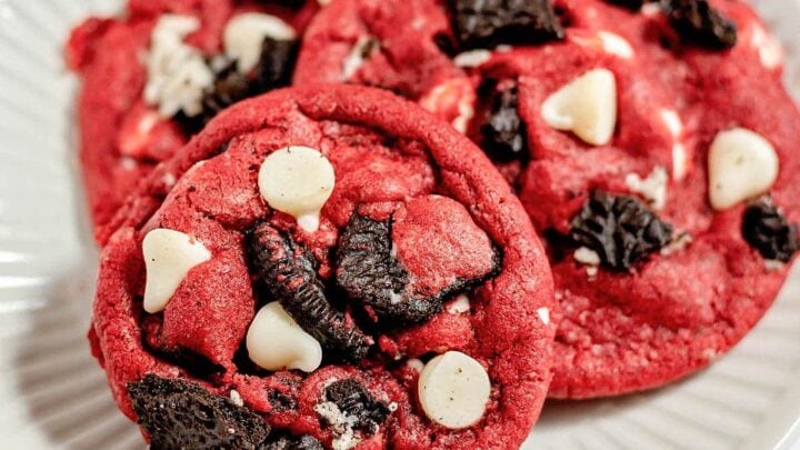 Red Velvet oreo cookies