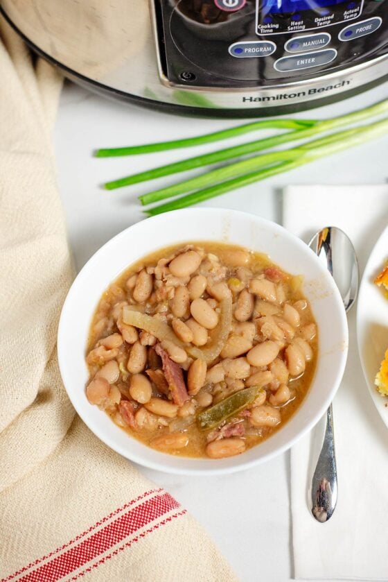 Slow Cooker Pinto Beans and Ham Scattered Thoughts of a Crafty Mom by