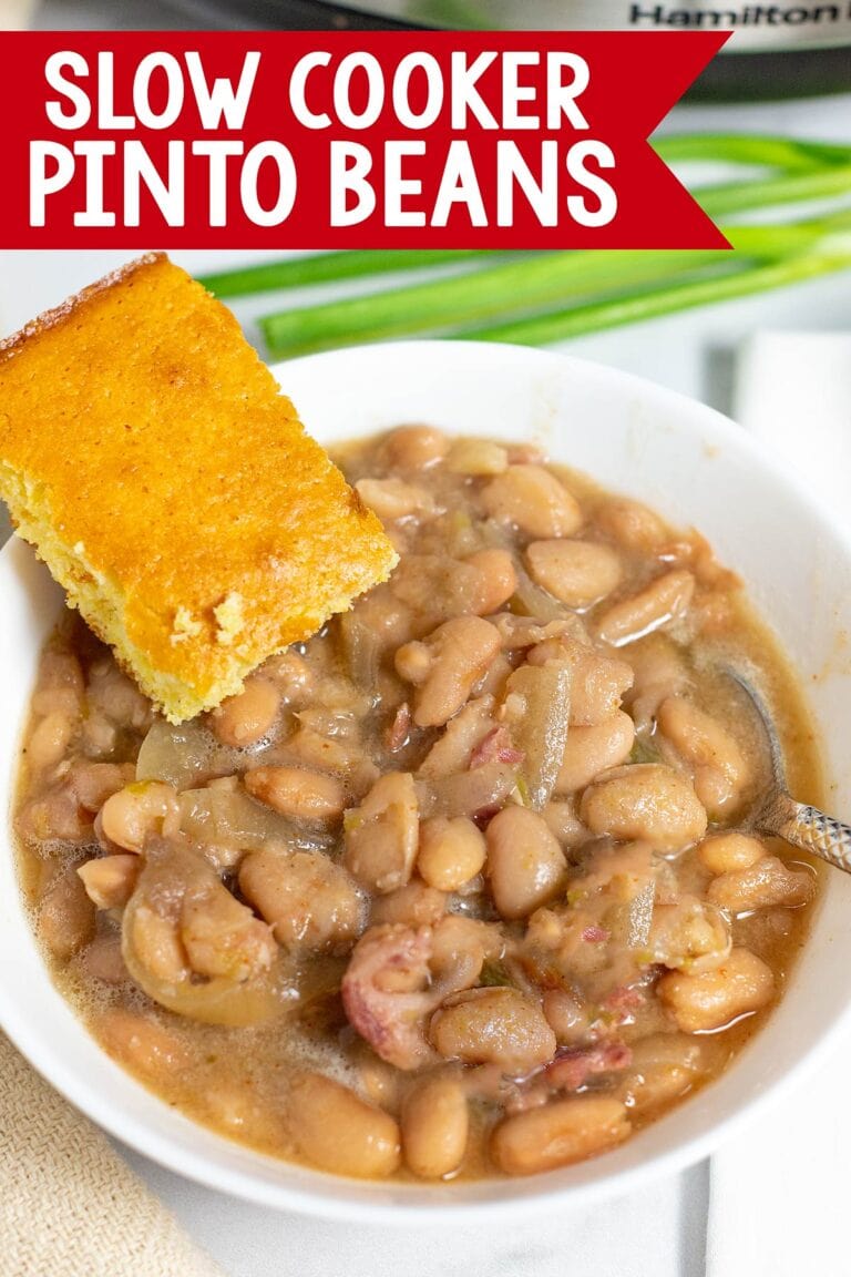 Slow Cooker Pinto Beans and Ham Scattered Thoughts of a Crafty Mom by
