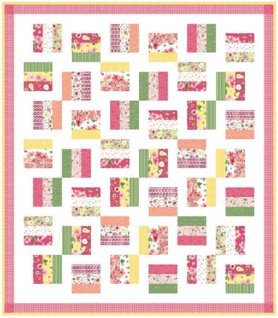 Rainbow Blocks Jelly Roll Quilt Pattern - Scattered Thoughts of a ...