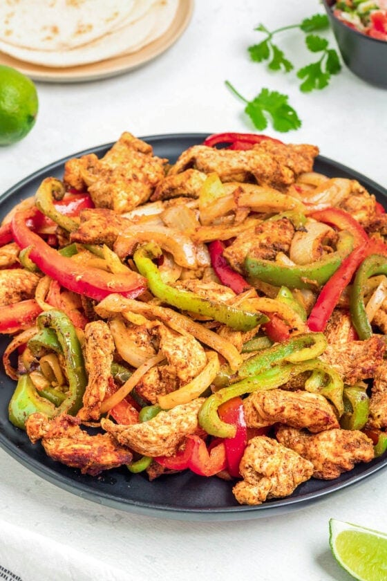Air Fryer Chicken Fajitas 20 minute recipe