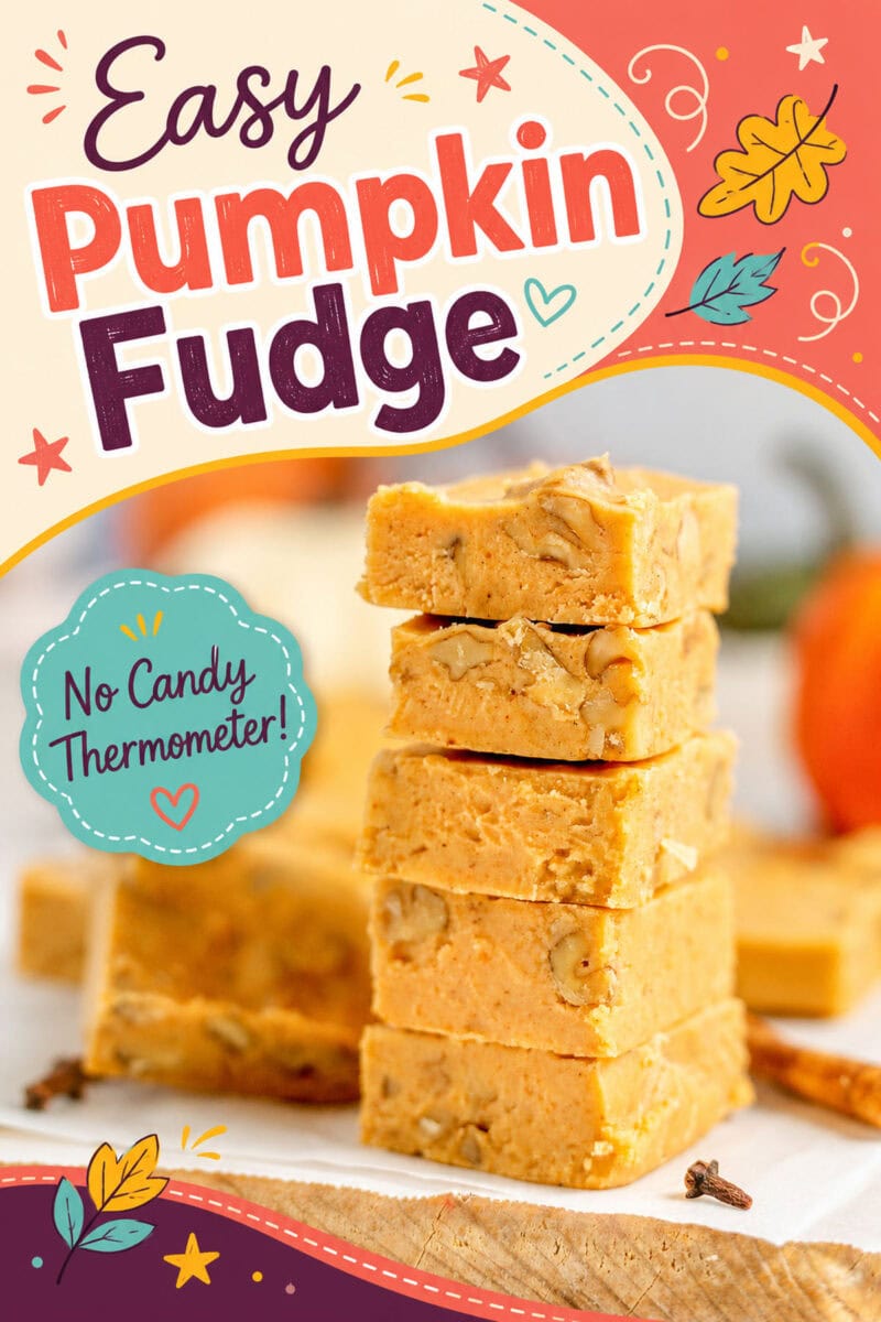 Easy pumpkin fudge