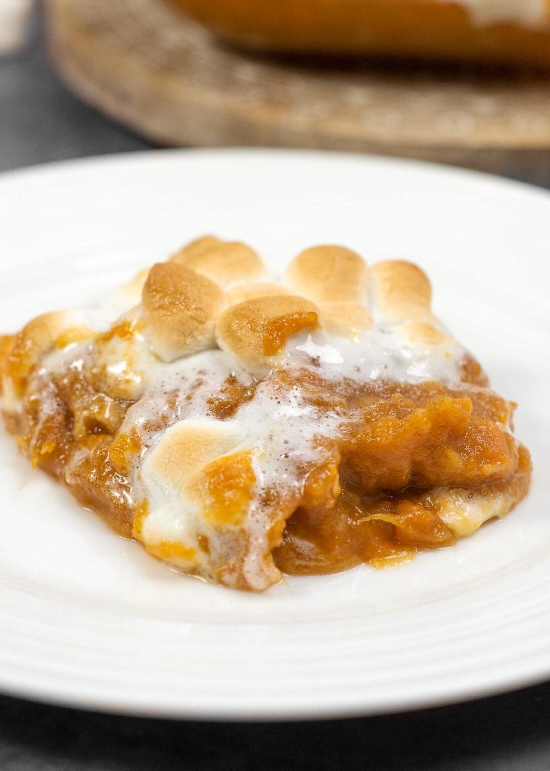 Sweet Potato Casserole with Canned Yams Scattered Thoughts of a