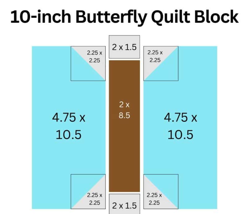 Flutter into Spring With This Free Butterfly Quilt Block - Scattered ...
