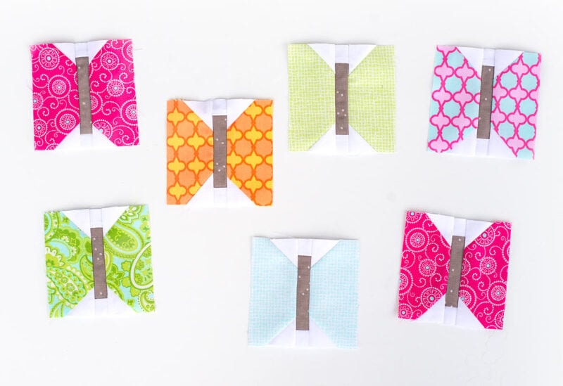 Flutter into Spring With This Free Butterfly Quilt Block - Scattered ...