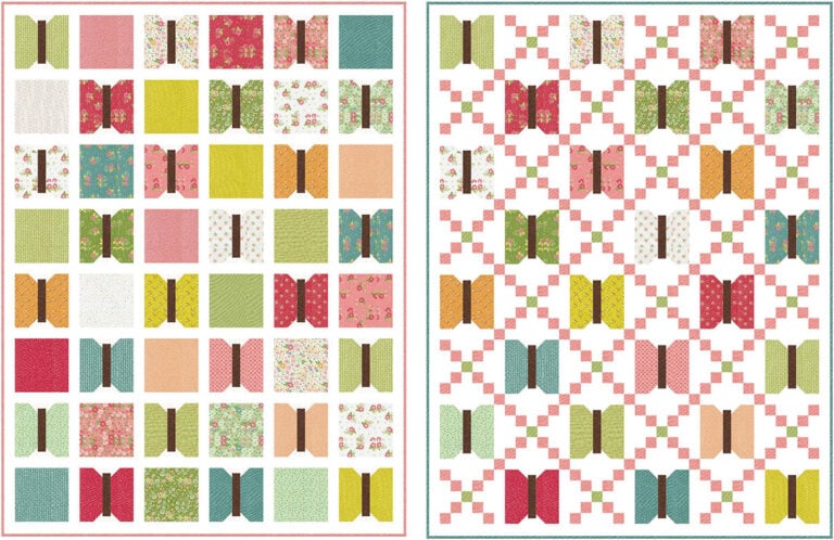 Flutter into Spring With This Free Butterfly Quilt Block - Scattered ...