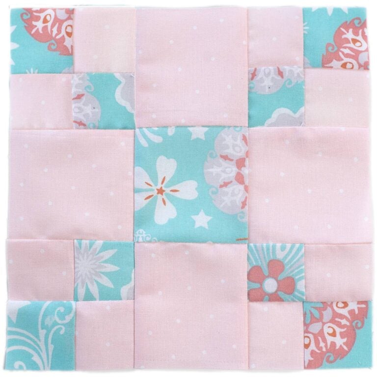 Single Irish Chain Block Patterns (9, 10, and 12-inch blocks ...