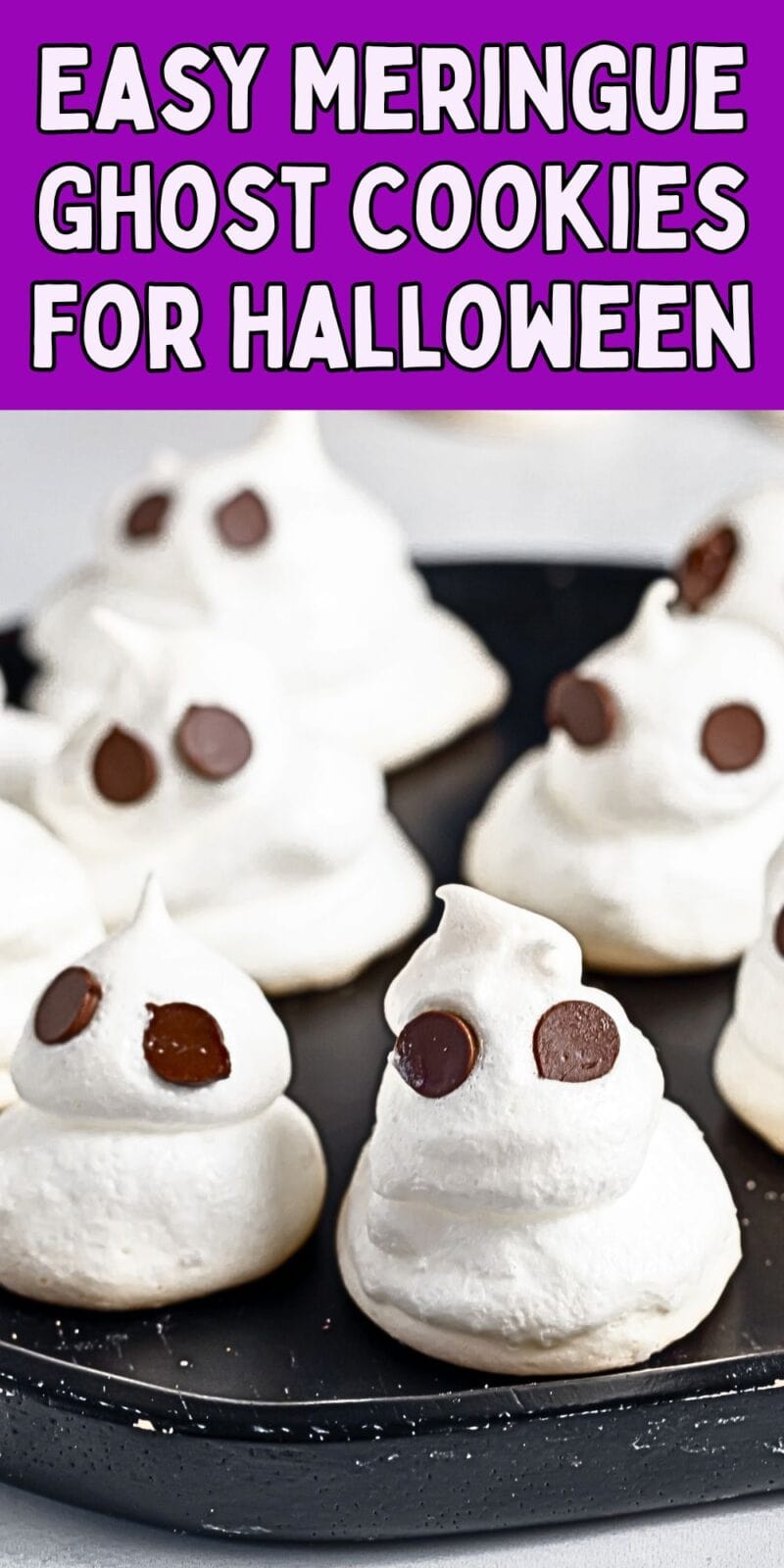 Make spooky, delicious Meringue Ghosts! Use 3 egg whites for crisp, melt-in-your-mouth Halloween treats in under an hour.