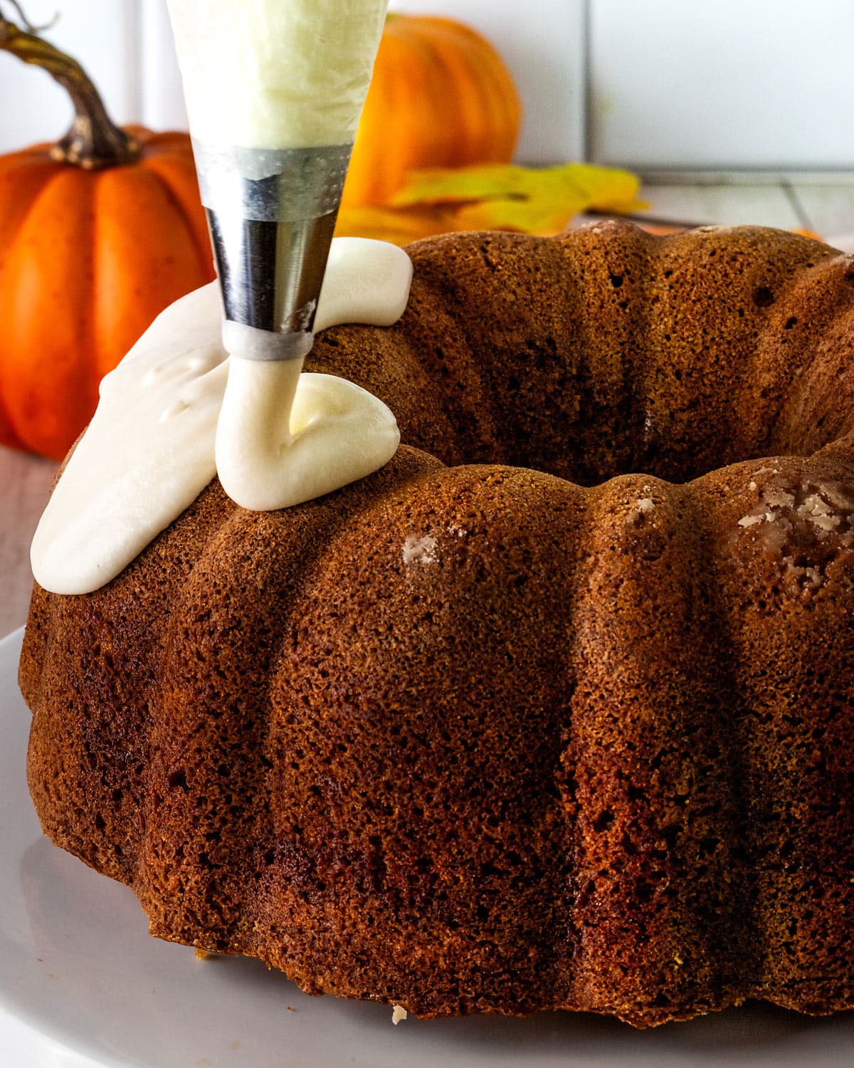 how to make a pumpkin bundt cake