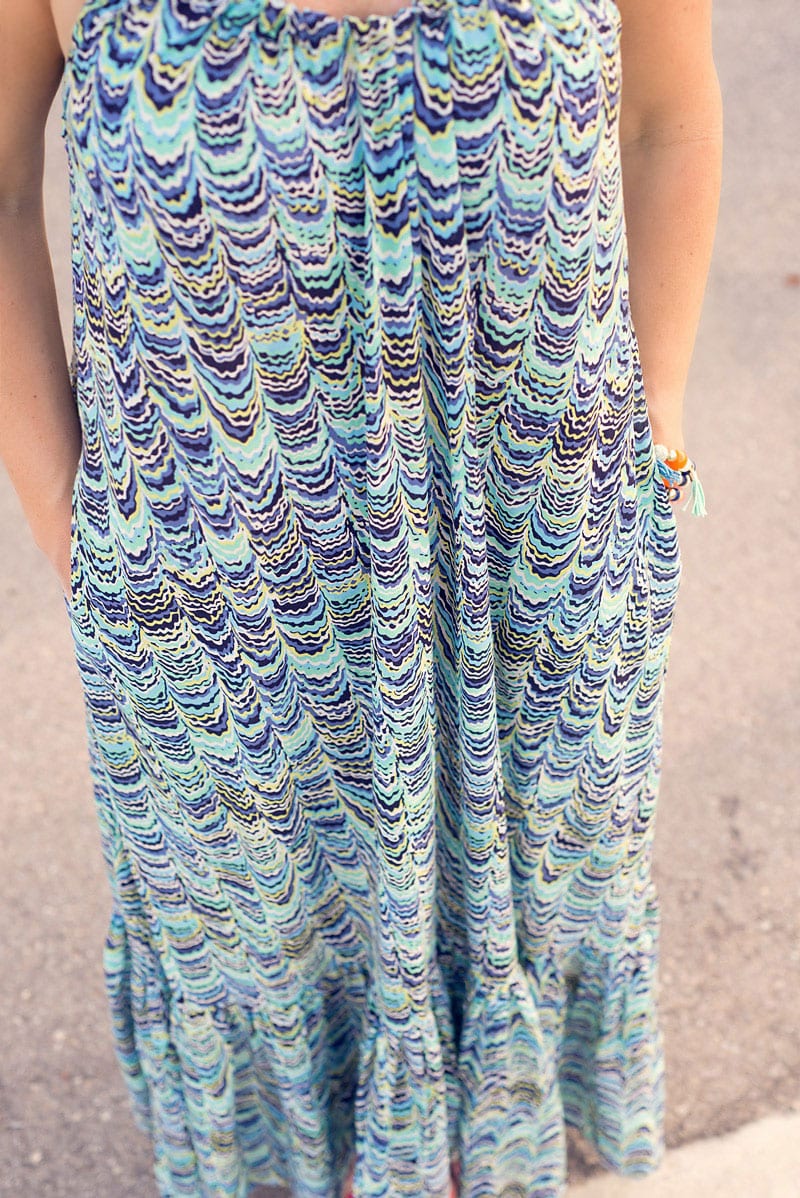 Free summer lounge dress pattern