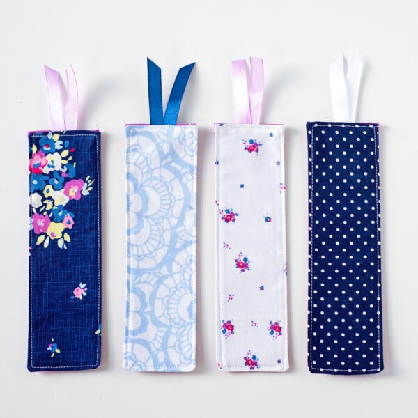 Easy Fabric Bookmarks (Beginner Sewing Project with Scrap Fabric)
