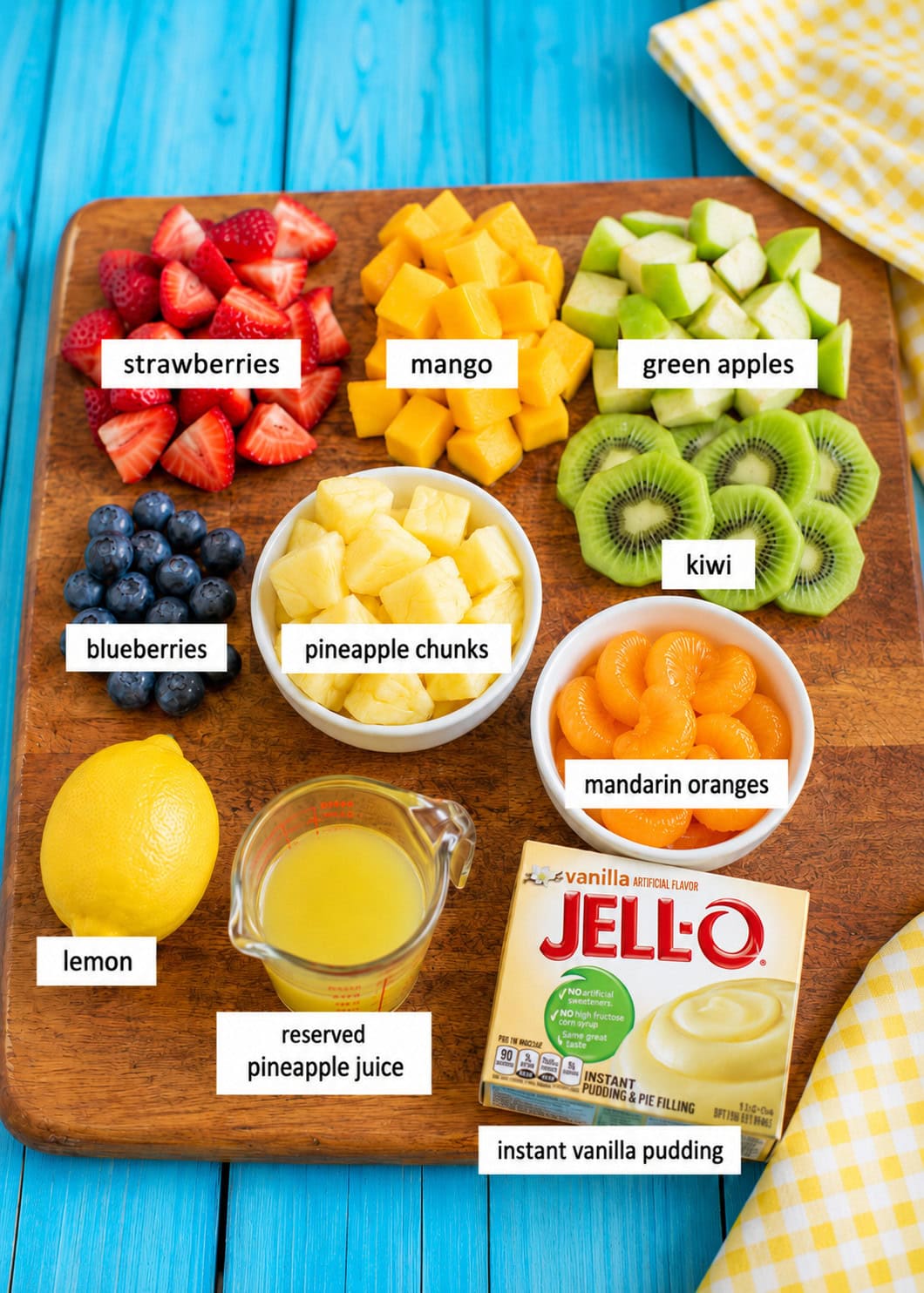 fruit salad ingredients
