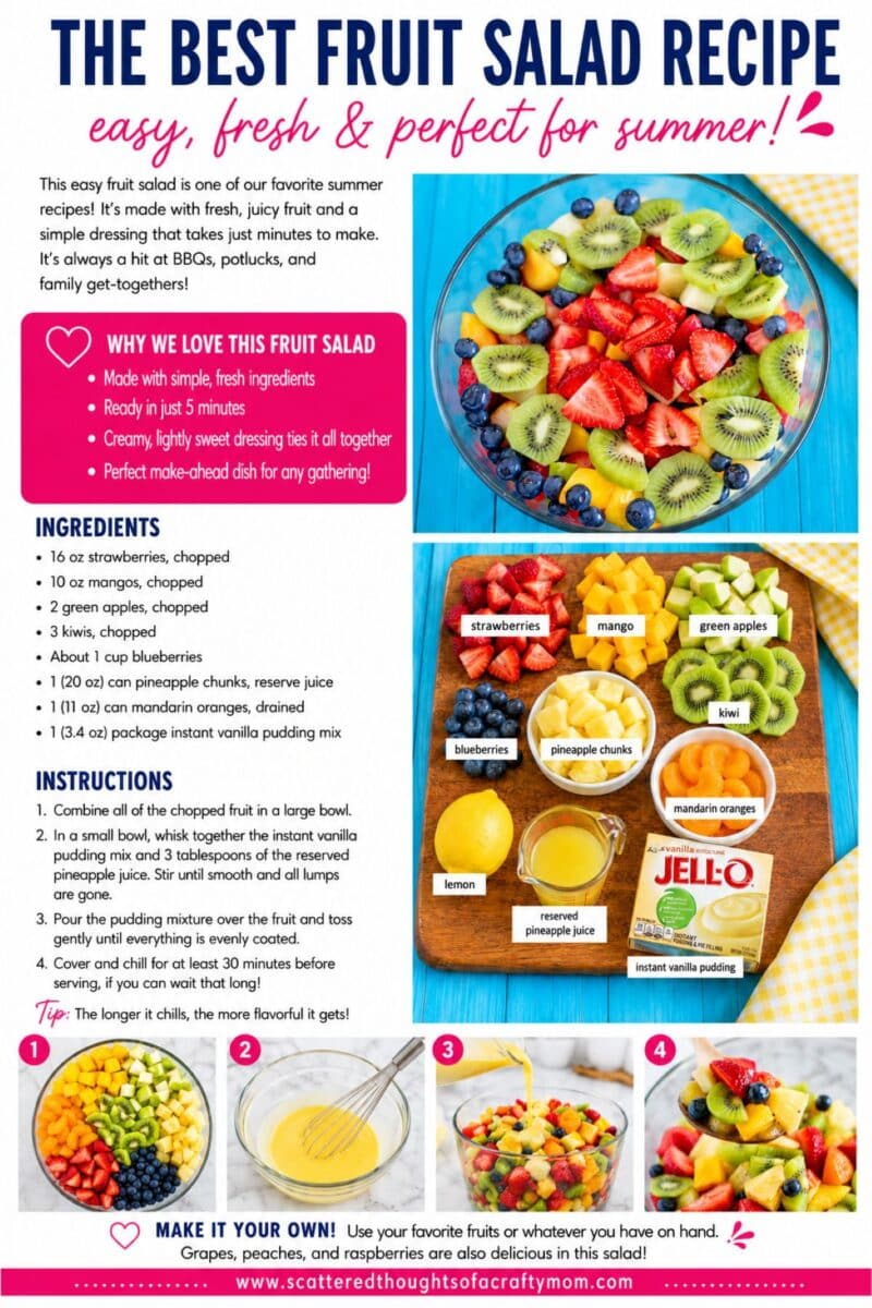 the best fruit salad recipe