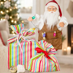 how to make a santa sack